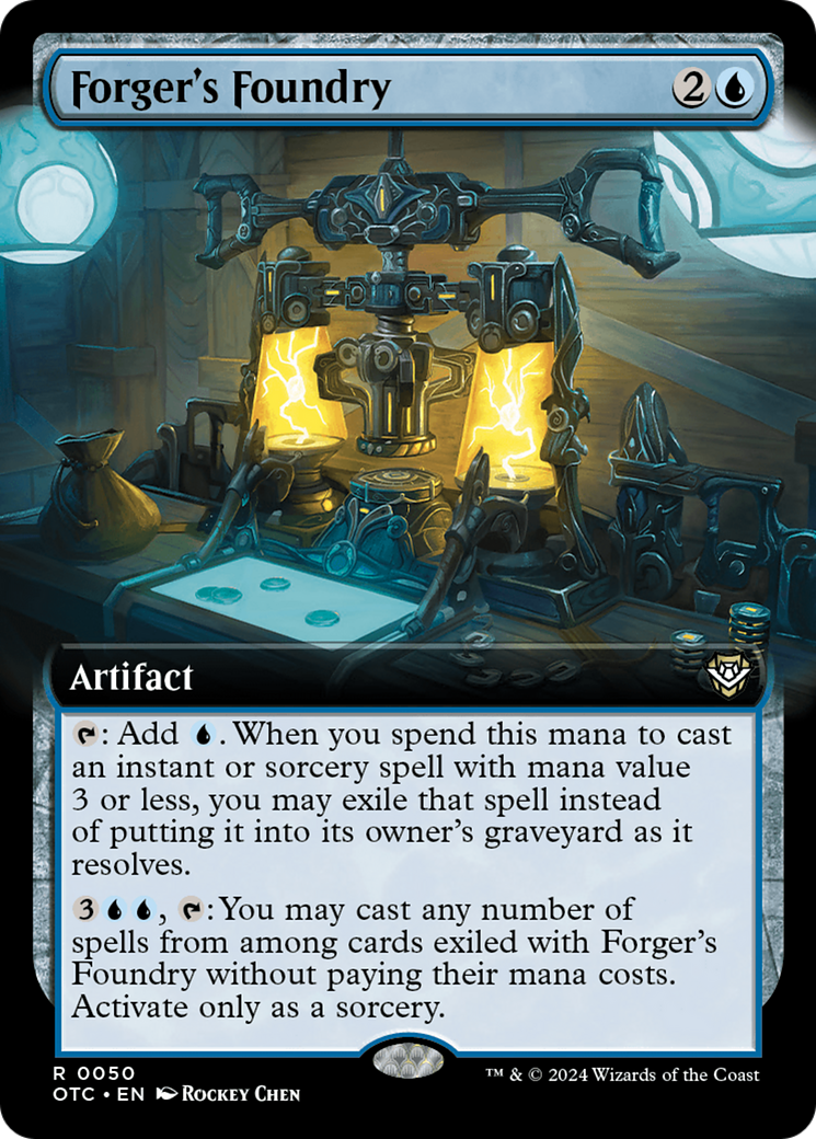 anti venom mtg card Forger's Foundry (Extended Art) [Outlaws of Thunder Junction Commander] |  MTG Single
