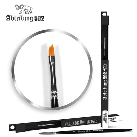 Abteilung 502 Oil Brush Angular 6 ABT845-6