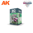 AK Interactive Wargame Color Set Emeralds And Green Gems AK1078