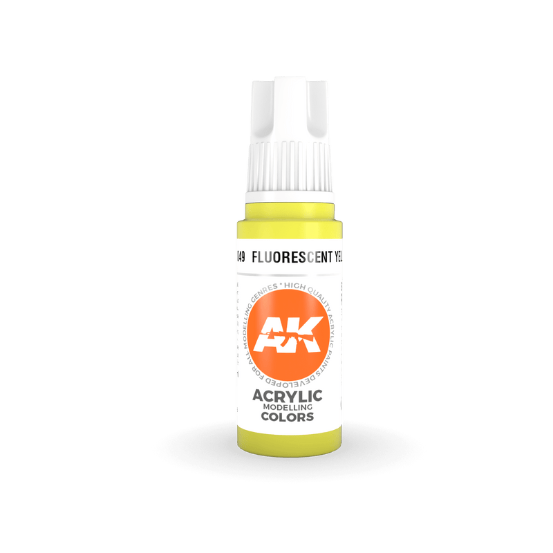 AK Interactive 3G Fluorescent Yellow 11049