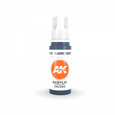 AK Interactive 3G Fluorescent Blue 11178
