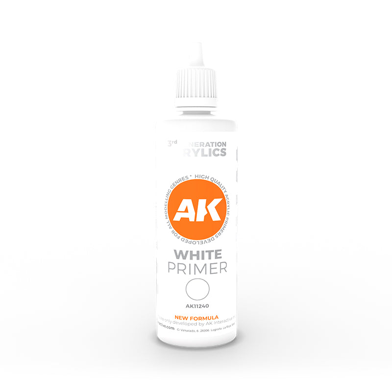 AK Interactive 3G White Primer (100ml) 11240
