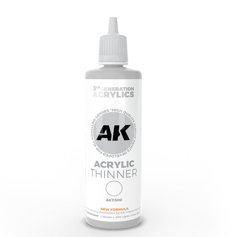 AK Interactive 3G Acrylic Thinner (100ml) 11500