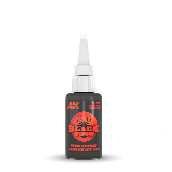 AK Interactive Black Widow Cyanoacrylate Glue 12016