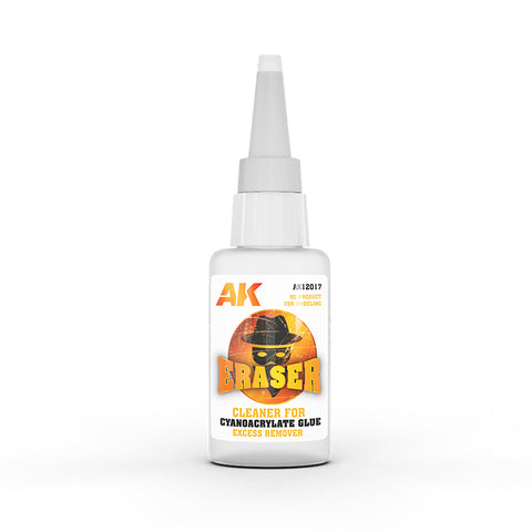 AK Interactive Eraser Cleaner For Cyanoacrylate Glue Excess Remover 12017