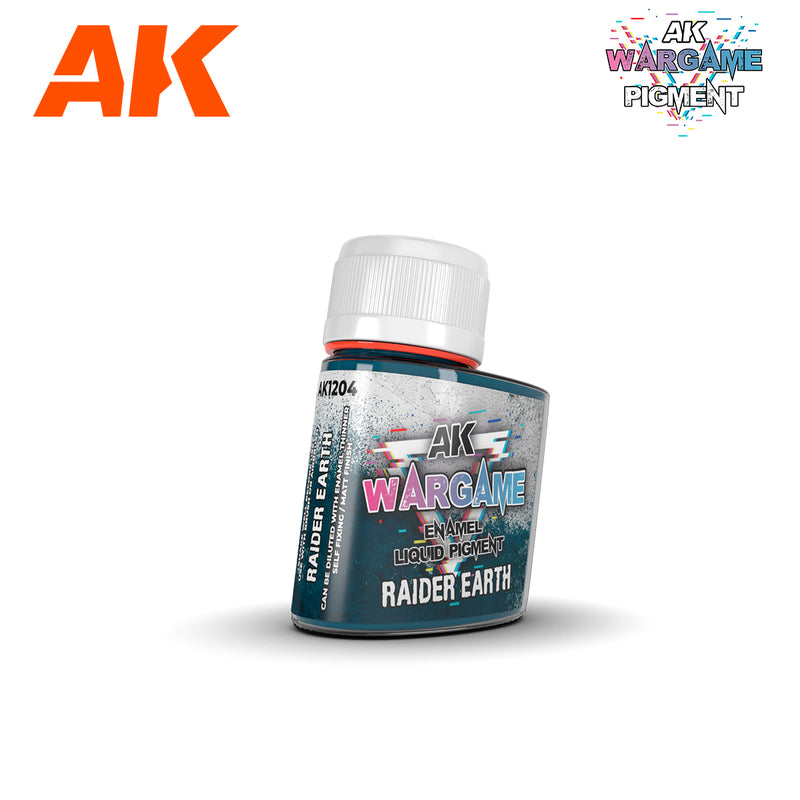 AK Interactive Wargame Enamel Liquid Pigments Raider Earth (35ml) AK1204