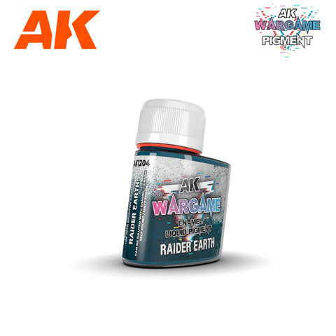 AK Interactive Wargame Enamel Liquid Pigments Raider Earth (35ml) AK1204