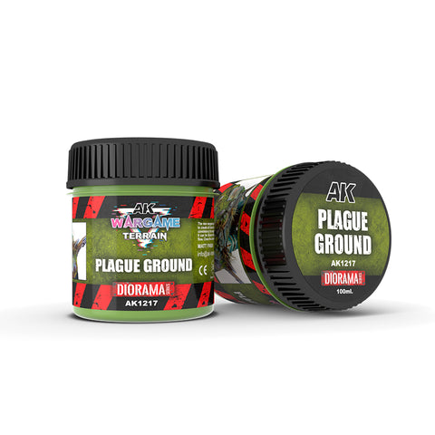 AK Interactive Wargame Battle Ground Terrains Plague Ground (100ml) 1217