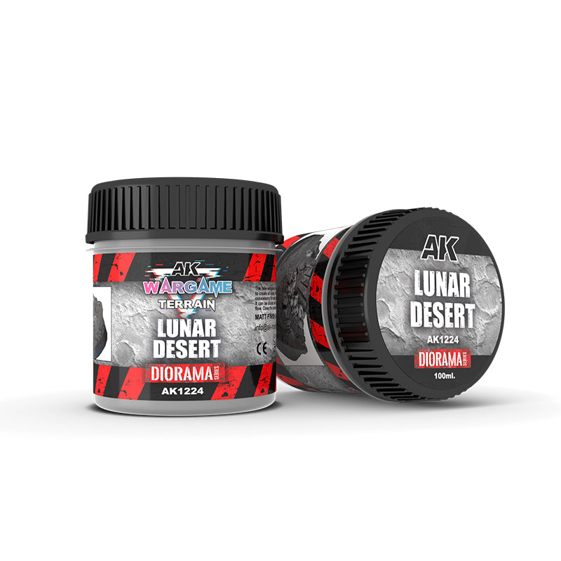 AK Interactive Wargame Battle Ground Terrains Lunar Desert (100ml) 1224