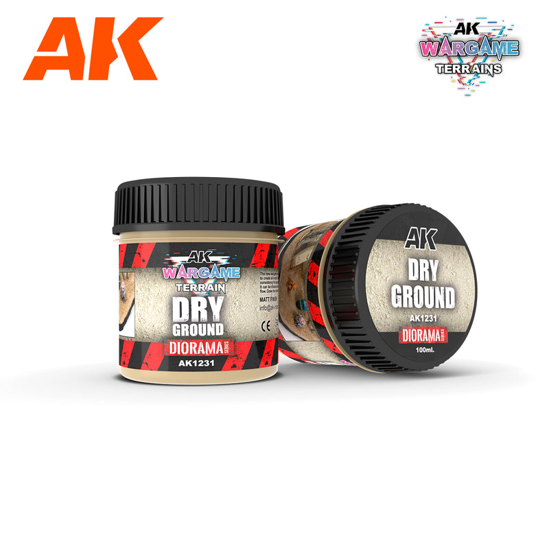 AK Interactive Diorama Dry Ground 1231