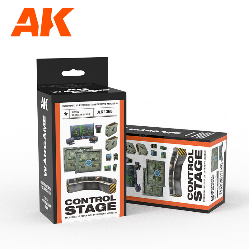 AK Interactive Control Stage Wargame Set Polyurethane Resin AK1355