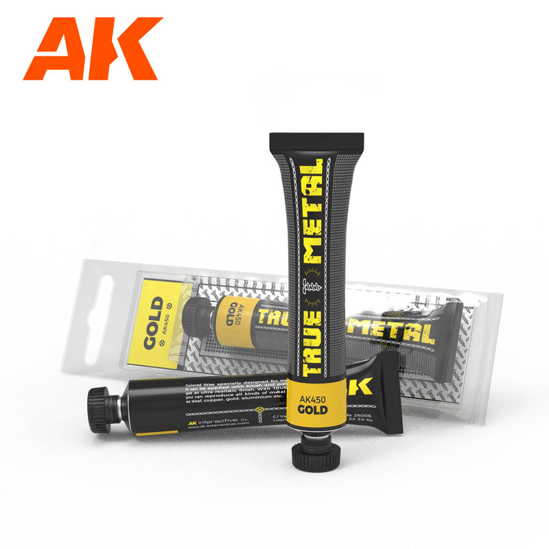 AK Interactive True Metal Gold 450
