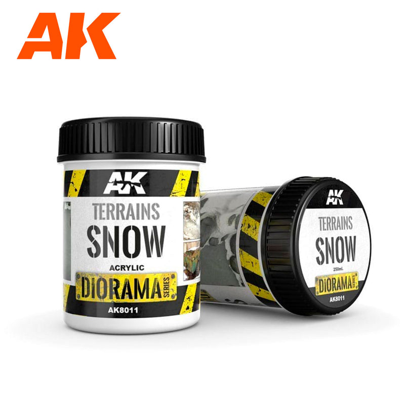 AK Interactive Diorama Snow 8011
