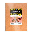 AK Interactive Cork Sheets - Fine Grained - (200x300x1mm) 8046
