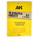 AK Interactive Masking Sheet  A4 X 2 Units 8211