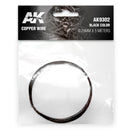 AK Interactive Copper Wire 0.25mm X 5 Meter 9302 - Black