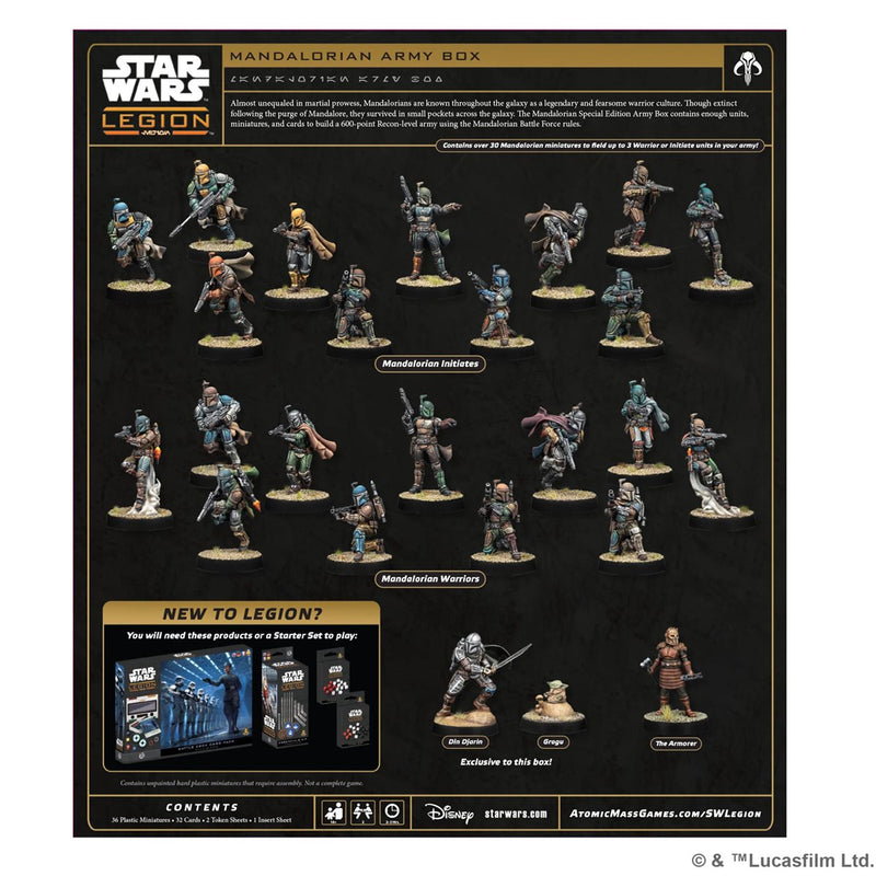 Star Wars: Legion - Mandalorian Special Edition Army Box