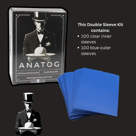 Anatog: Double Sleeve Kit - Blue