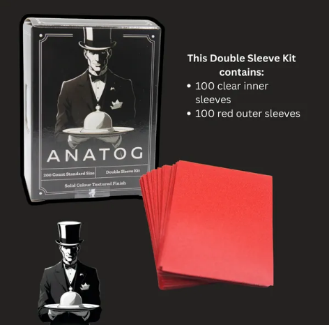 Anatog: Double Sleeve Kit - Red