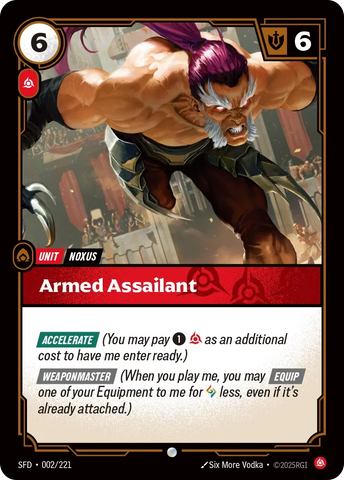 Armed Assailant [Spiritforged] SFD-002