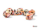 Chessex Festive Circus/Black (Megahedral 7-Die Set) CHX22442