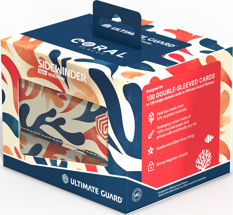 UG DECK CASE SIDEWINDER 100+ XENOSKIN 2025 EXCLUSIVE CORAL PLACES MELLOW SEA