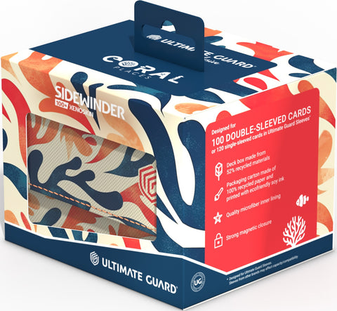 UG DECK CASE SIDEWINDER 100+ XENOSKIN 2025 EXCLUSIVE CORAL PLACES MELLOW SEA