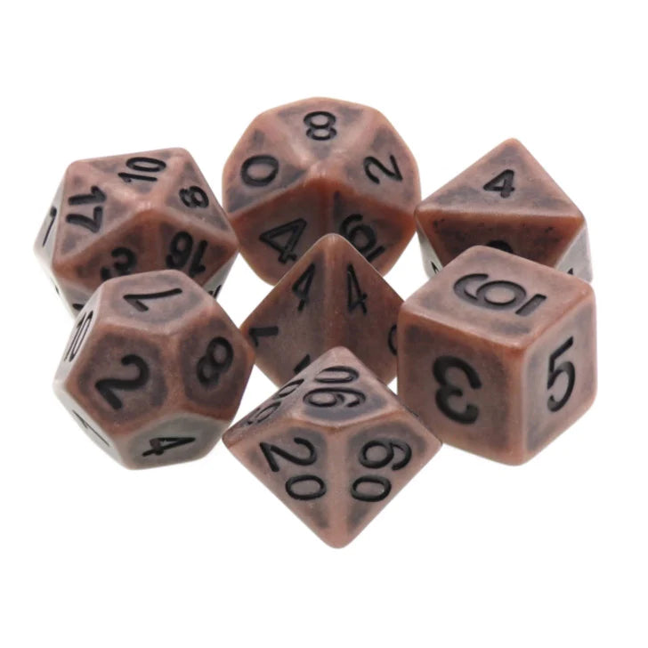 Fanroll Ancient Copper (Polyhedral 7-Die Set) MDG697