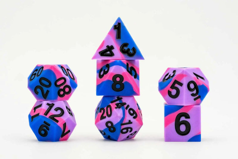 Fanroll Pride Bisexual (Polyhedral 7-Die Set) 7502