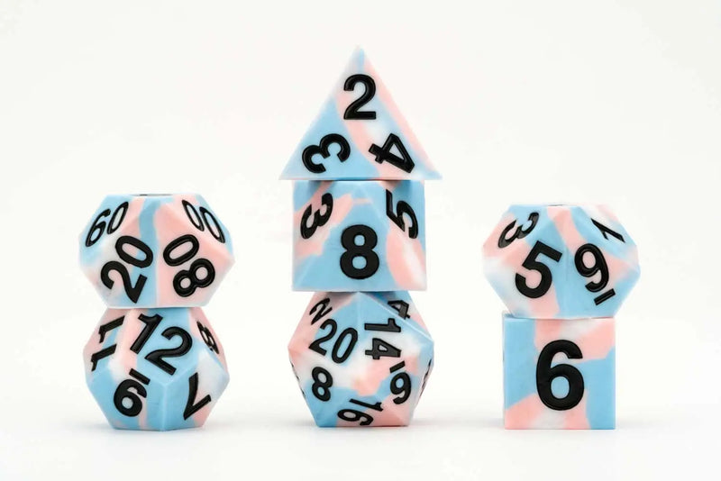 Fanroll Pride Transgender (Polyhedral 7-Die Set) 7509