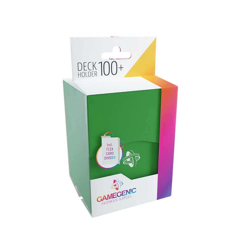 Gamegenic: Deck Holder: Green (100 CT) (ML)
