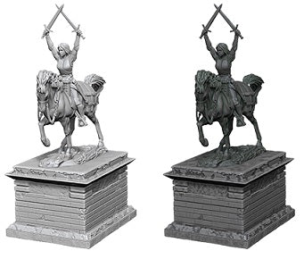 Heroic Statue D&D Unpainted Minis WV10