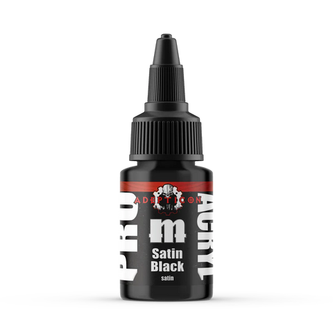 Pro Acryl Satin Black