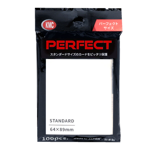 KMC: Perfect Fit Sleeves (100ct) - Black Packaging