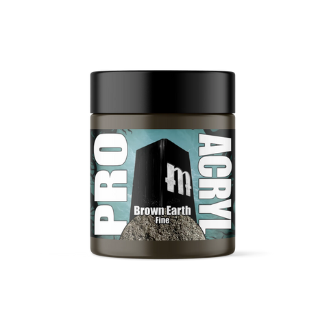 Pro Acryl Basing Texture Brown Earth Fine