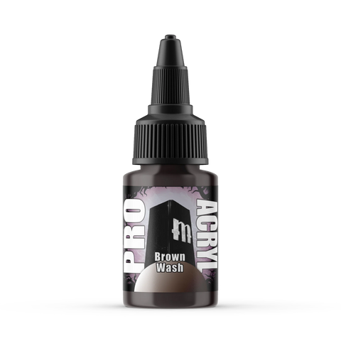 Pro Acryl Brown Wash