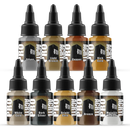 Pro Acryl Metallic Paint Set