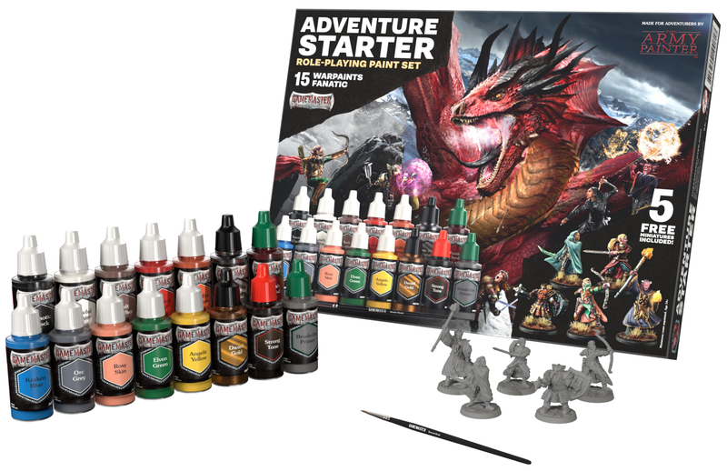 Army Painter: Warpaints Fanatic Adventure RPG Paint Set