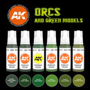 AK Interactive 3G Orcs And Green Creatures Set AK11600