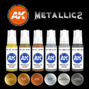 AK Interactive 3G Metallics Set 11608