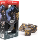 Sirius Dice DnD Adventure Black Rogue (Polyhedral Dice Set)