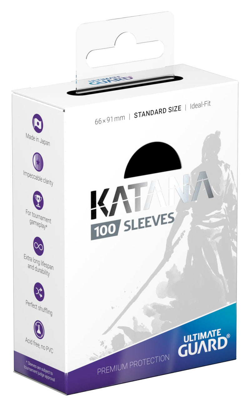 Ultimate Guard Katana Sleeves Black (100 Count)