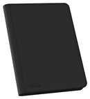 Ultimate Guard Xenoskin Zipfolio Black 18 Pocket Per Page