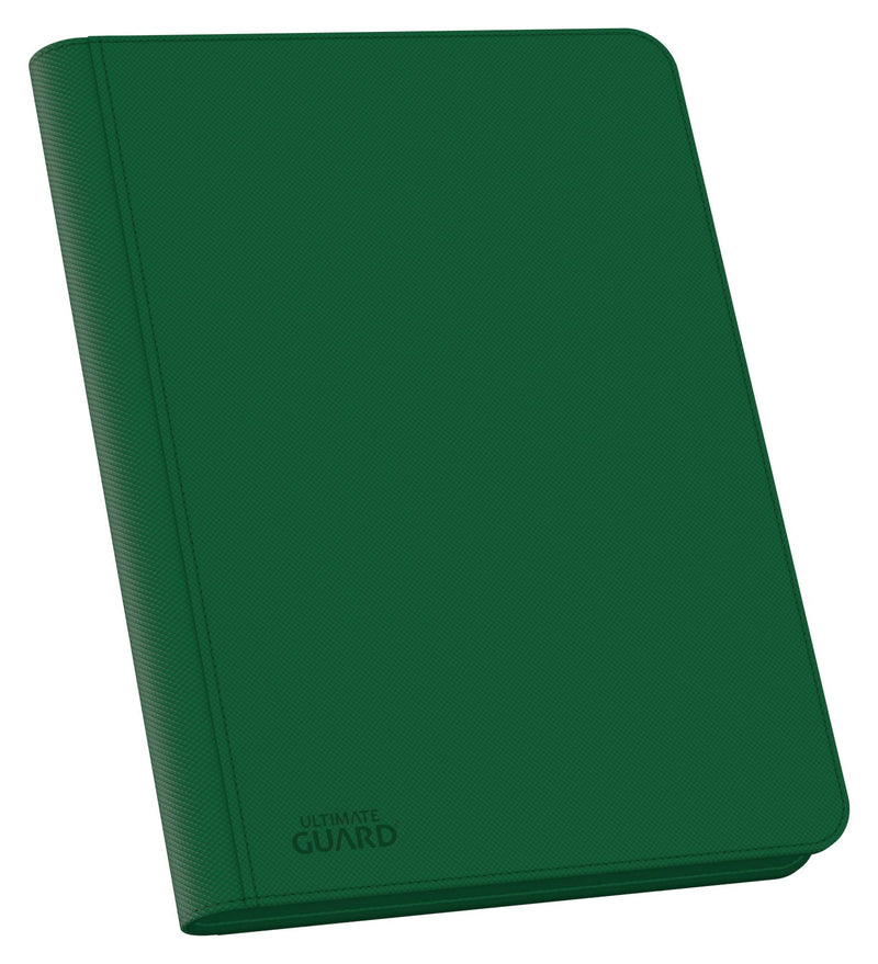 Ultimate Guard Xenoskin Zipfolio Green 18 Pocket Per Page