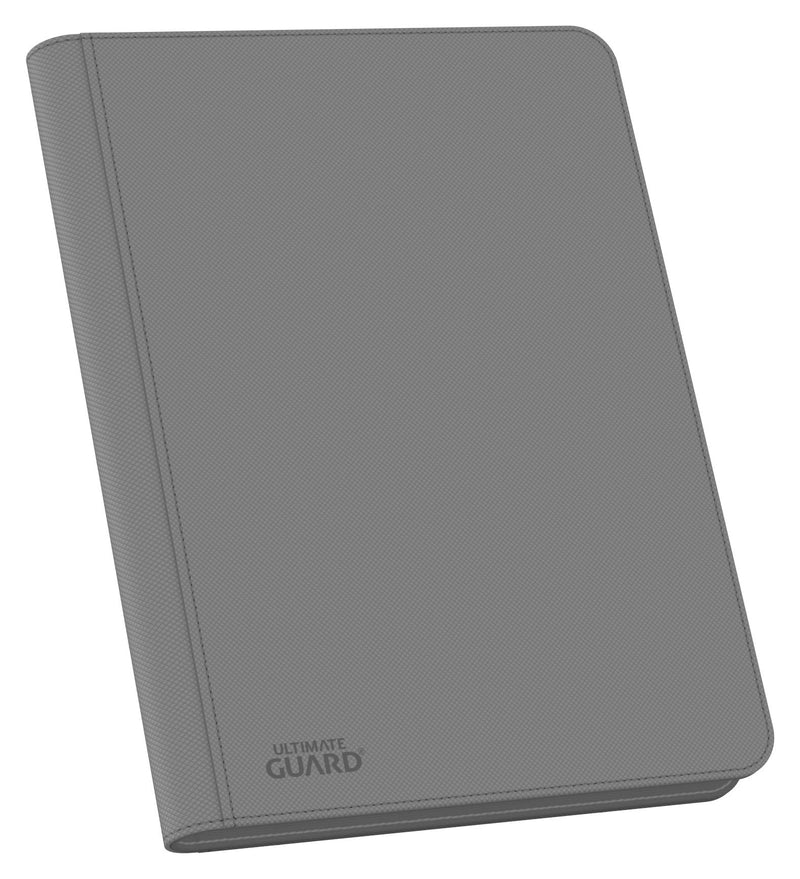 Ultimate Guard Xenoskin Zipfolio Grey 18 Pocket Per Page