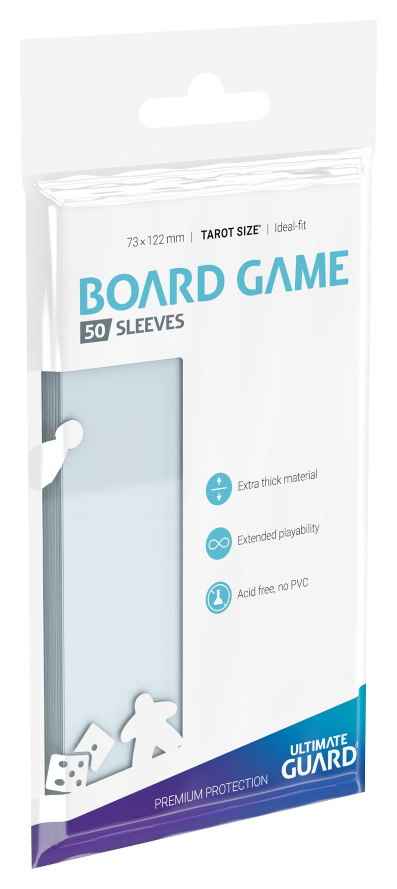 Ultimate Guard Sleeves Premium - Tarot Cards (50 Count)