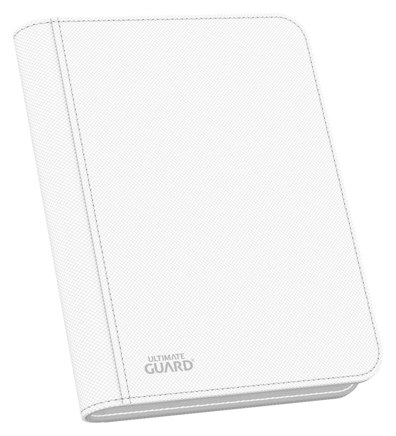 Ultimate Guard Xenoskin Zipfolio White 8 Pocket Per Page