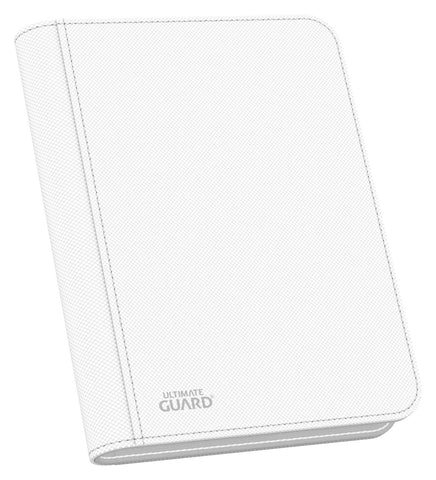 Ultimate Guard Xenoskin Zipfolio White 8 Pocket Per Page