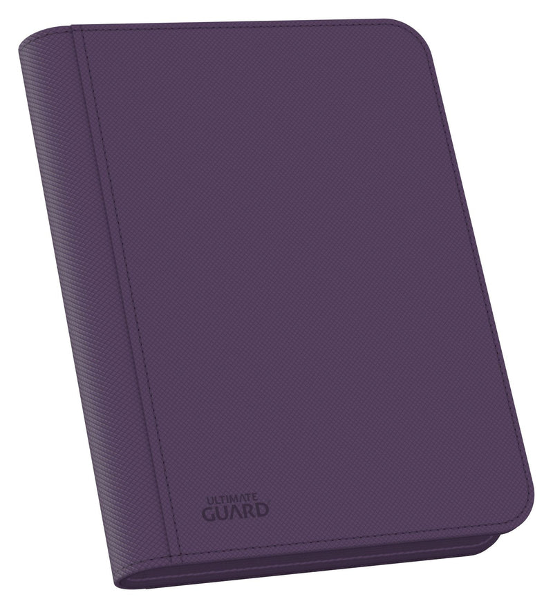 Ultimate Guard Xenoskin Zipfolio Purple 8 Pocket Per Page