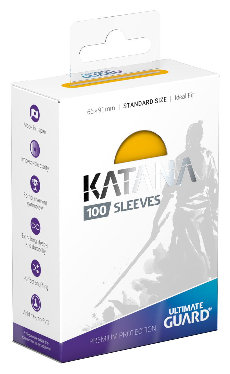 Ultimate Guard Katana Sleeves Yellow (100 Count)